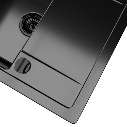 Кухонная мойка Kernau KGS Z 4557 1B1D Deep Black