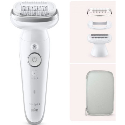 Эпилятор Braun Silk-epil 9 9-041 (серебристый)