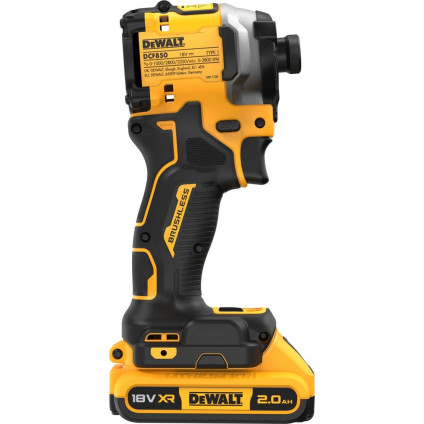 Винтоверт DeWalt DCF850D2T (с 2-мя АКБ, кейс)