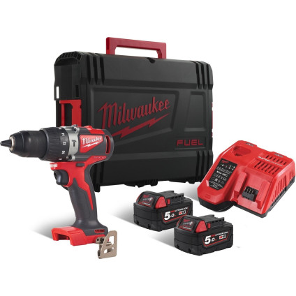 Ударная дрель-шуруповерт Milwaukee M18 BLPD2-502X 4933464517 (с 2-мя АКБ 5 Ач, кейс)