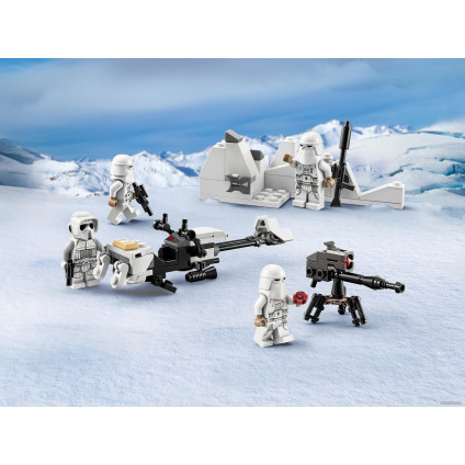 Конструктор LEGO Star Wars 75320 Боевой набор снежных пехотинцев