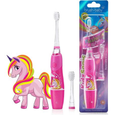 Электрическая зубная щетка Brush-Baby KidzSonic Unicorn