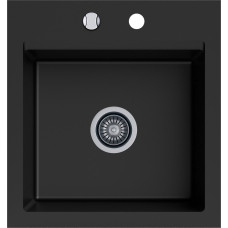 Кухонная мойка Kernau Kgs M 45 1B Black Metallic