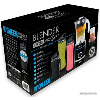 Стационарный блендер N'oveen Sport Mix & Fit SB2000 X-Line
