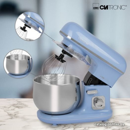 Планетарный миксер Clatronic KM 3711 (голубой)