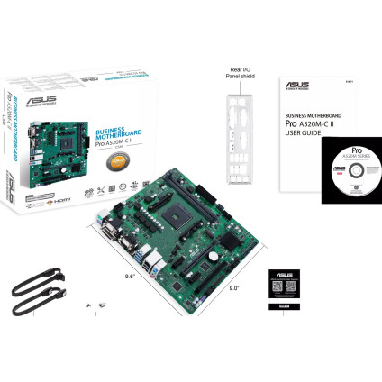 Материнская плата ASUS Pro A520M-C II/CSM
