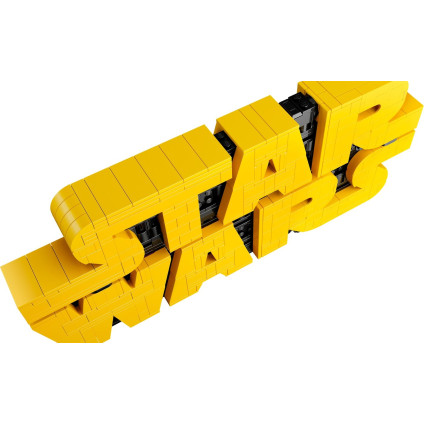 Конструктор LEGO Star Wars 75407 Логотип Star Wars из кубиков