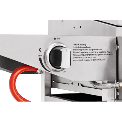 Газовый гриль для дачи Koler Relish v2 (серебристый)