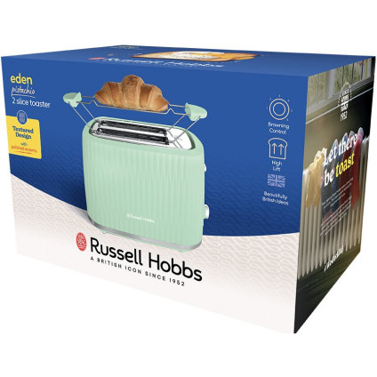 Тостер Russell Hobbs Eden 2 Slice Pistachio 27374-56