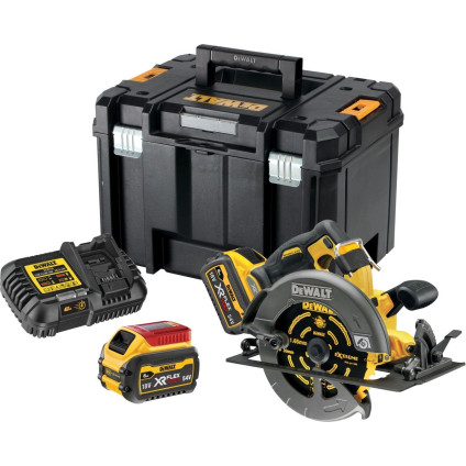 Угловая шлифмашина DeWalt DCG418T2 (с 2-мя АКБ, кейс)