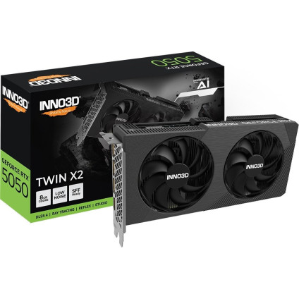 Видеокарта Inno3D GeForce RTX 5050 Twin X2 N50502-08D6-174071N