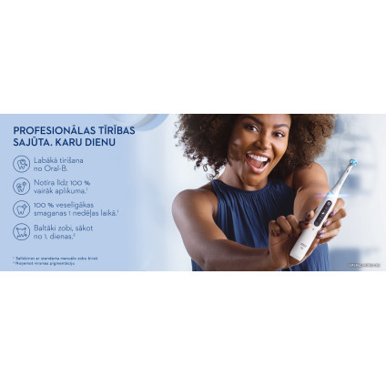 Электрическая зубная щетка Oral-B iO 5 IOG5.1A6.1DK (белый)