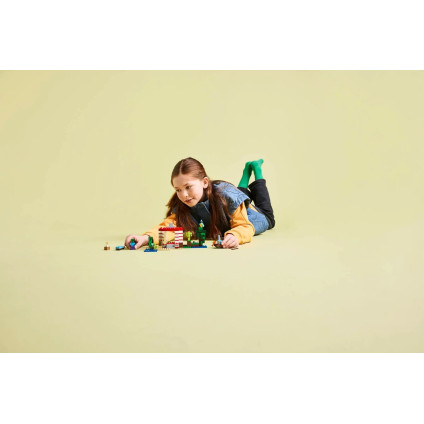 Конструктор LEGO Minecraft Дом в джунглях из TNT 21275