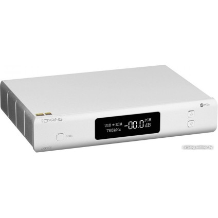 Цифро-аналоговый преобразователь Topping D90LE (серебристый)