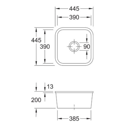 Кухонная мойка Villeroy & Boch Cisterna 50 670302TR