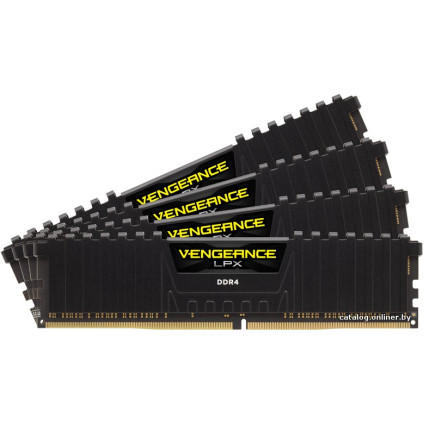 Оперативная память Corsair Vengeance LPX Black 2x8GB DDR4 PC4-21300 [CMK16GX4M2A2666C16]