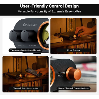 Усилитель мощности Fosi Audio MC101