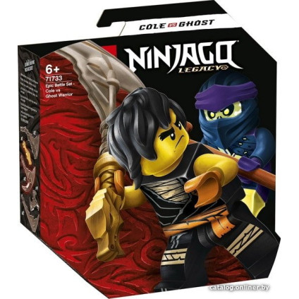 Конструктор LEGO Ninjago 71733 Легендарные битвы: Коул против Призрачного Воина