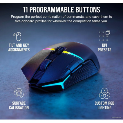 Игровая мышь Corsair Nightsabre Wireless RGB