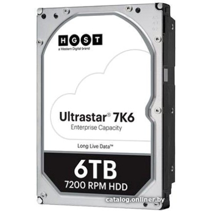 Жесткий диск HGST Ultrastar 7K6 6TB HUS726T6TAL5204