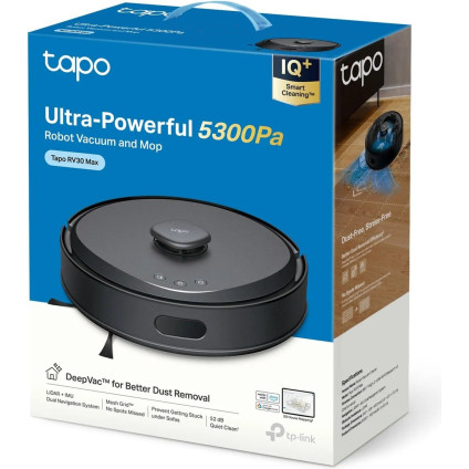 Робот-пылесос TP-Link Tapo RV30 Max (черный)