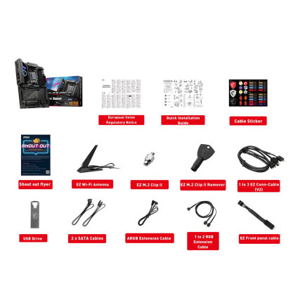 Материнская плата MSI MPG X870E Carbon WiFi