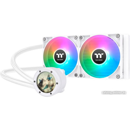 Система жидкостного охлаждения для процессора Thermaltake TH240 V2 Ultra ARGB Snow Edition CL-W404-PL12SW-A