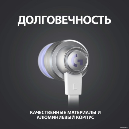 Наушники Logitech G333 (серебристый/белый)