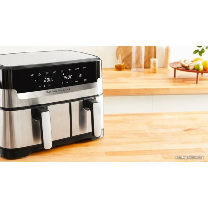 Аэрогриль (аэрофритюрница) Tefal Dual Easy Fry & Grill EY905D10