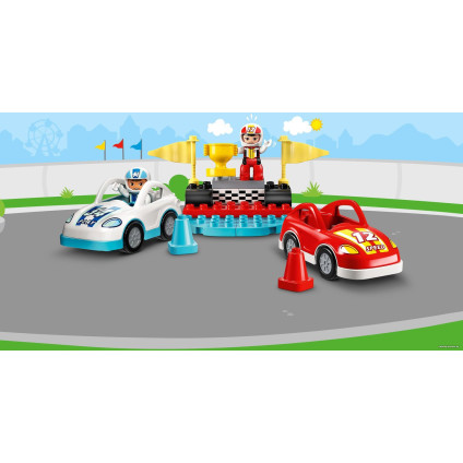 Конструктор LEGO Duplo 10947 Гоночные машины