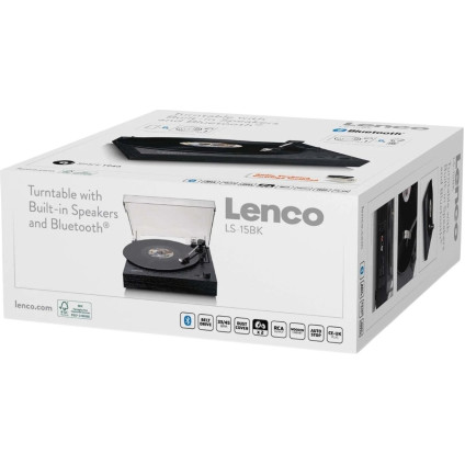 Виниловый проигрыватель Lenco LS-15 (черный)