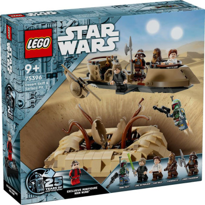 Конструктор LEGO Star Wars 75396 Пустынный скиф и яма Сарлакка