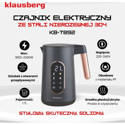 Электрический чайник Klausberg KB-7892