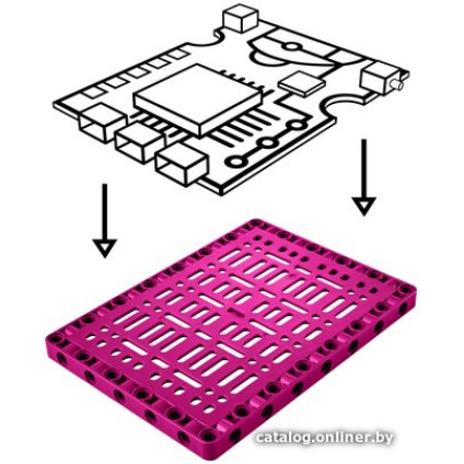 Набор деталей LEGO Education Spike Prime 45681 Расширенный ресурсный набор