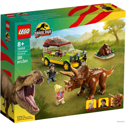 Конструктор LEGO Jurassic World 76959 Поиски трицератопса