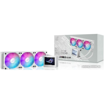 Система жидкостного охлаждения для процессора ASUS ROG Ryujin III 360 ARGB White Edition