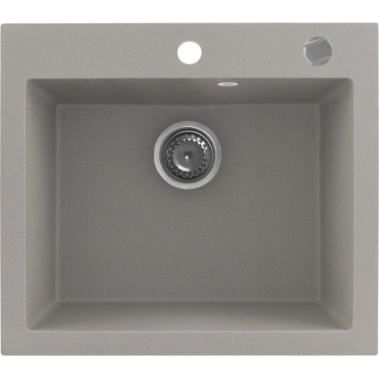 Кухонная мойка Kernau KGS H 60 1B Grey Metallic