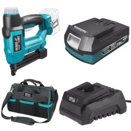 Степлер Dedra DED7012 (с 1-им АКБ, сумка)