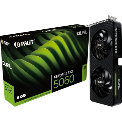 Видеокарта Palit GeForce RTX 5060 Dual NE75060019P1-GB2063D