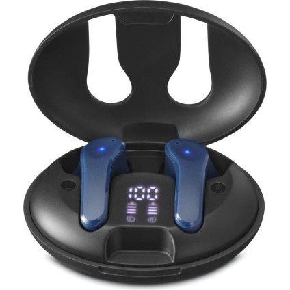 Наушники Hama Spirit Unchained (черный/синий)