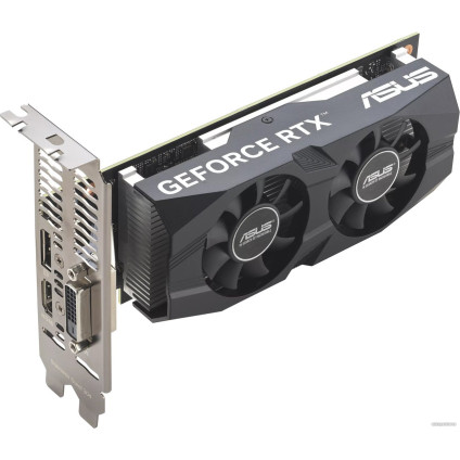 Видеокарта ASUS Dual GeForce RTX 3050 LP BRK OC Edition 6GB GDDR6 RTX3050-O6G-LP-BRK