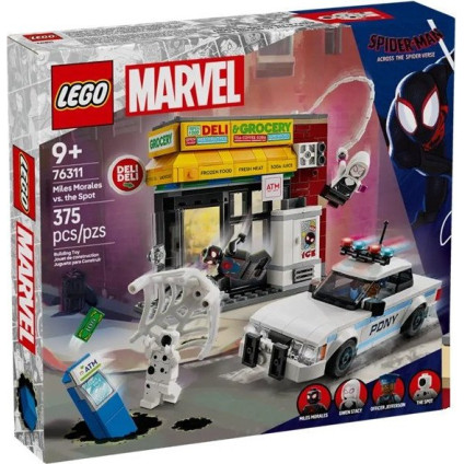 Конструктор LEGO Super Heroes Через вселенные: Майлз Моралес против Спота 76311