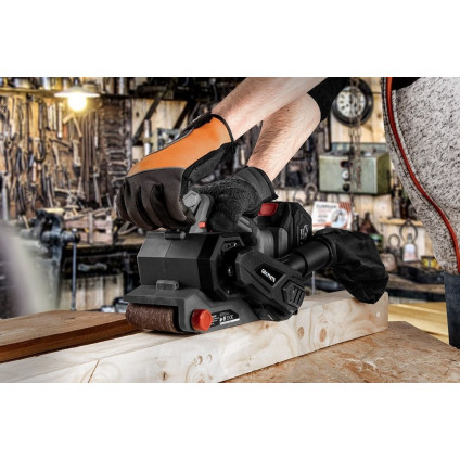 Ленточная шлифмашина GRAPHITE 58GE136 (без АКБ)