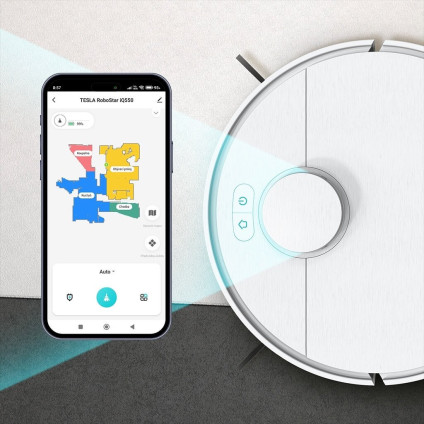 Робот-пылесос Tesla Electronics RoboStar iQ550 Laser