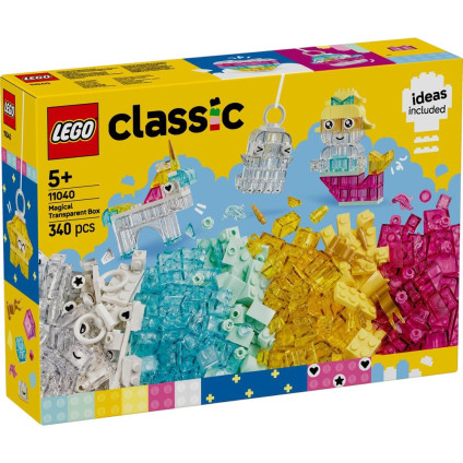 Конструктор LEGO Classic 11040 Волшебный набор с прозрачными кубиками