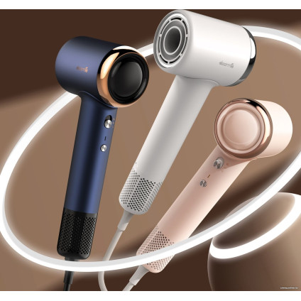 Фен Deerma DEM-CF50W (розовый)