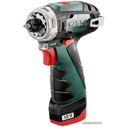 Дрель-шуруповерт Metabo PowerMaxx BS Basic 600984500 (с 2-мя АКБ, кейс)