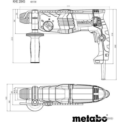 Перфоратор Metabo KHE 2845 601739500