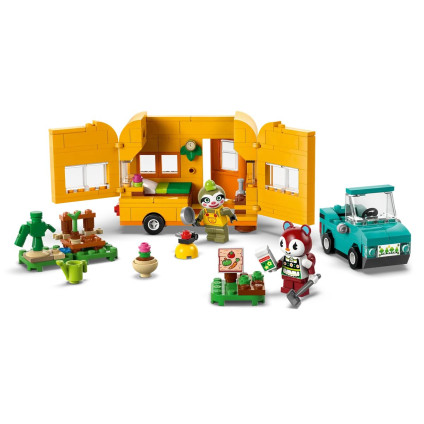 Конструктор LEGO Animal Crossing Садовый магазин на колесах Лейфа 77054