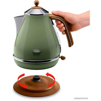Электрический чайник DeLonghi KBOV 2001.GR